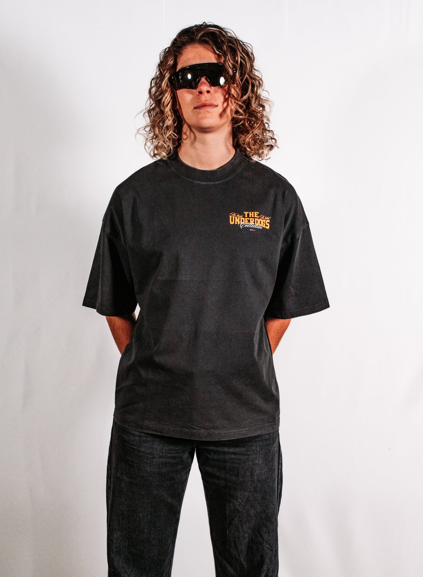 Vintage Black Oversize Boxy Tee - Classic is not dead