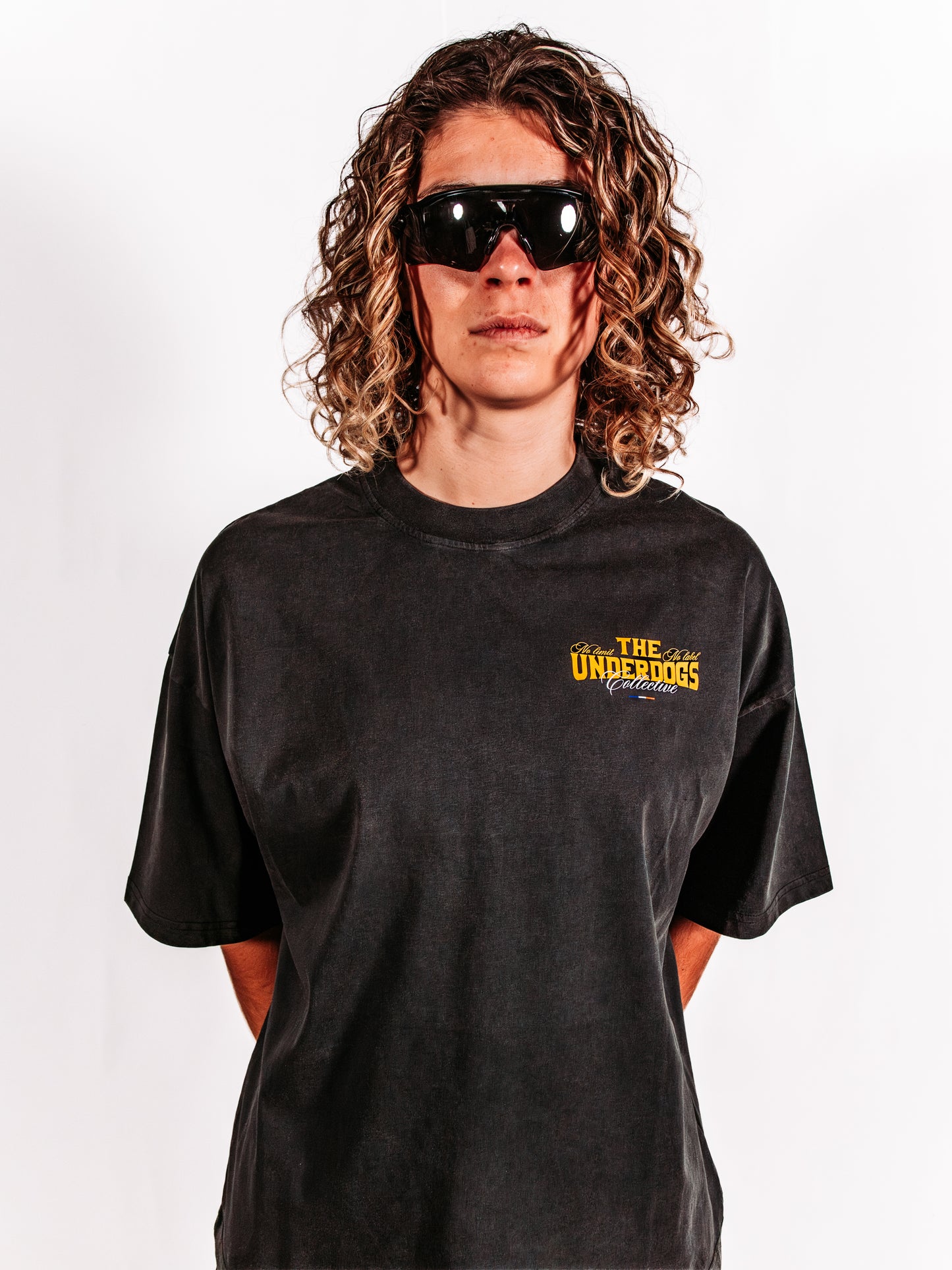 Vintage Black Oversize Boxy Tee - Classic is not dead