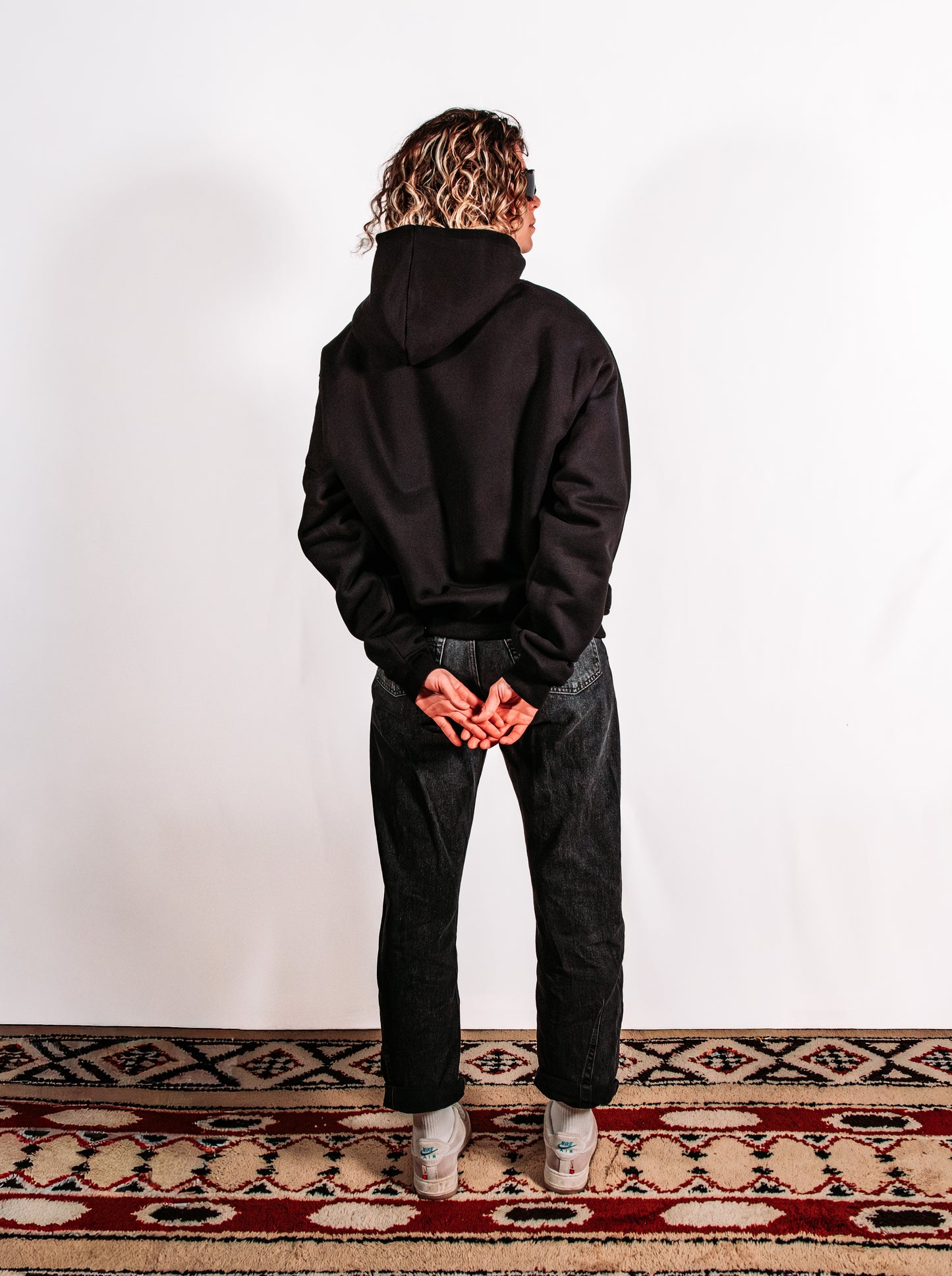 Black Ultra Heavy Oversized Hoodies - Simple is the Best