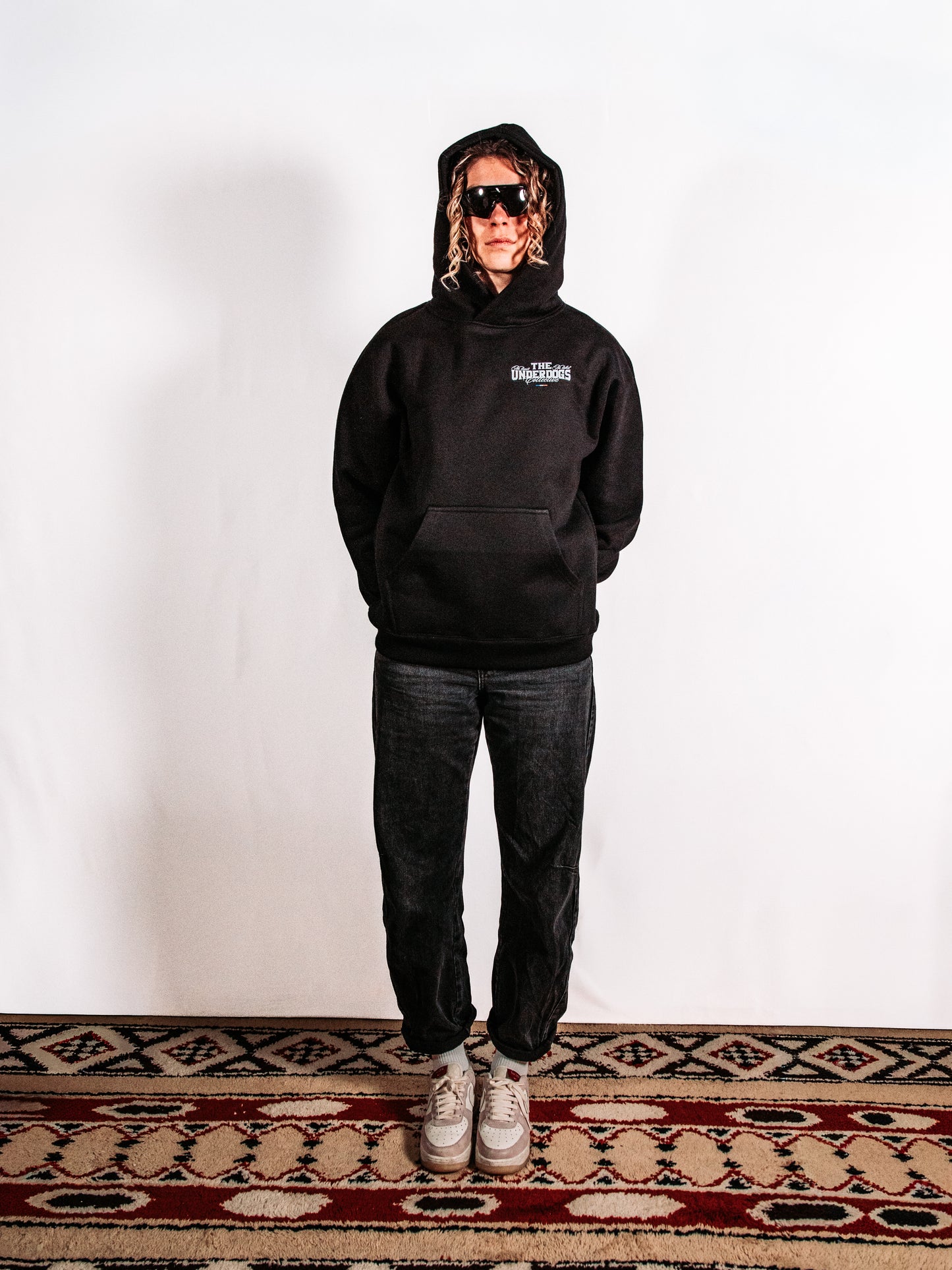 Black Ultra Heavy Oversized Hoodies - Simple is the Best
