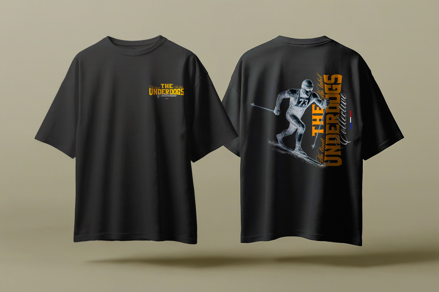 Vintage Black Oversize Boxy Tee - Classic is not dead