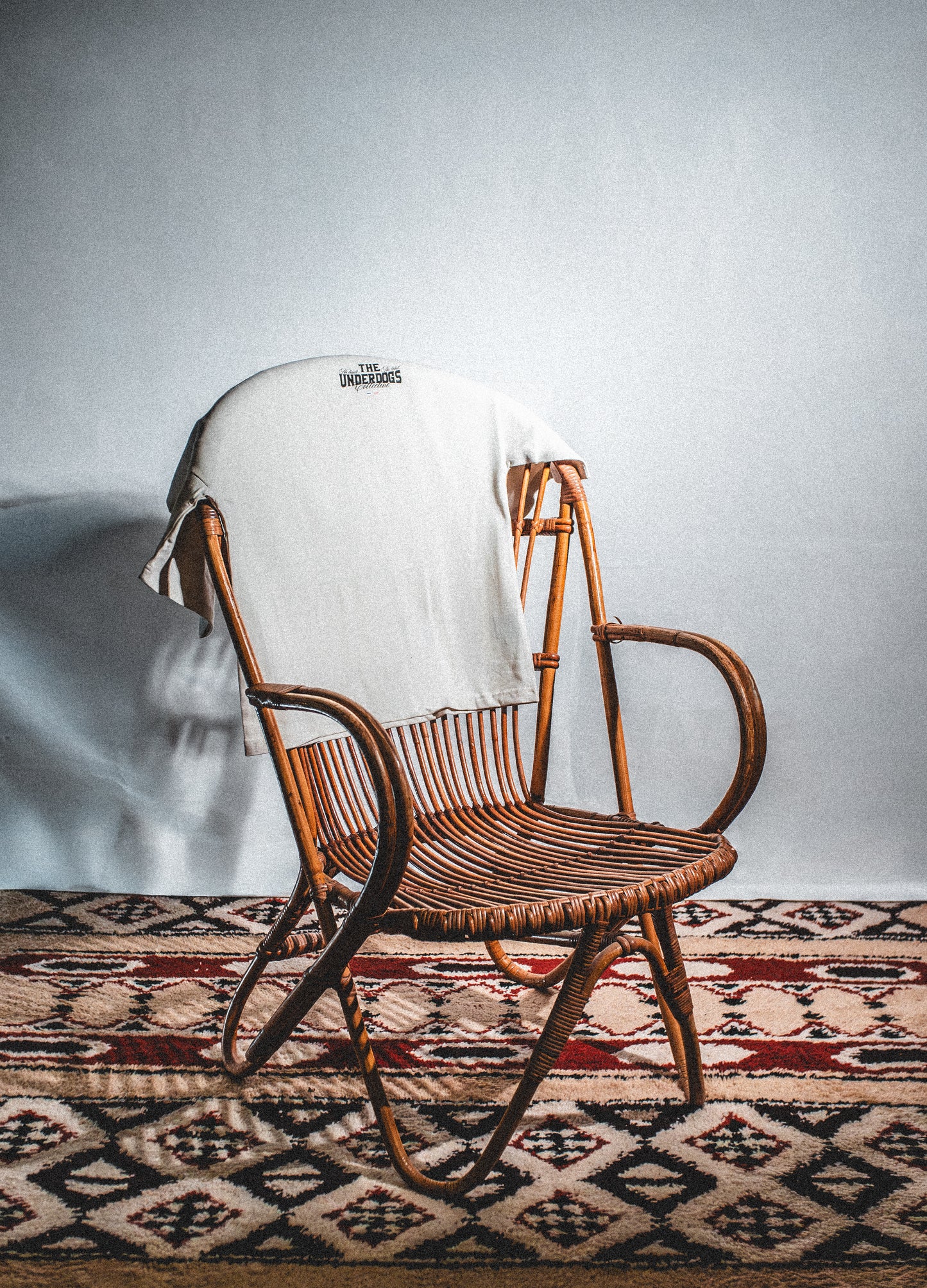 Vintage White Oversized Boxy Tee - Childhood dreams